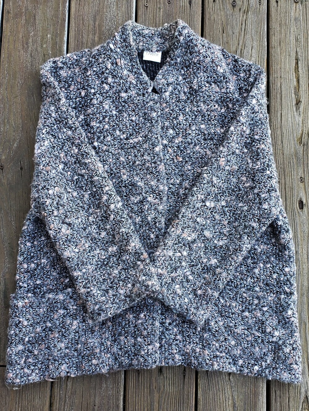 Vintage 80s Koret Career Cardigan / Blazer